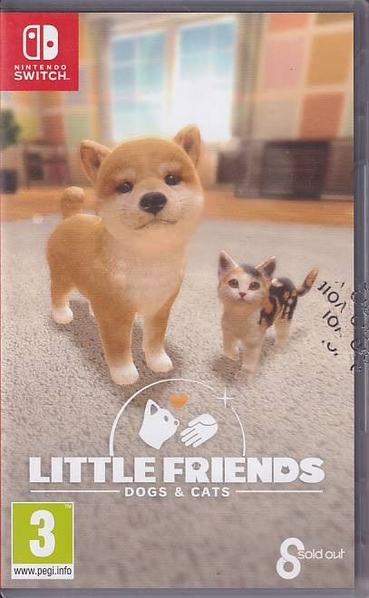 Little Friends Dogs and Cats - Nintendo Switch (B Grade) (Genbrug)